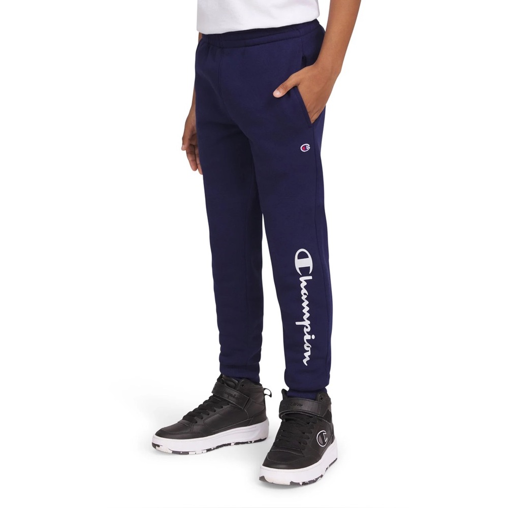 NWT Champion Boys Logo Fleece Jogger